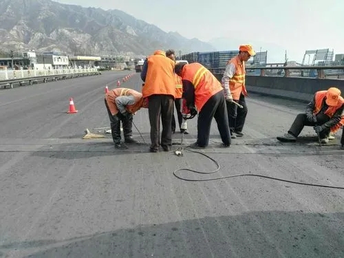 下冶镇道路桥梁病害治理